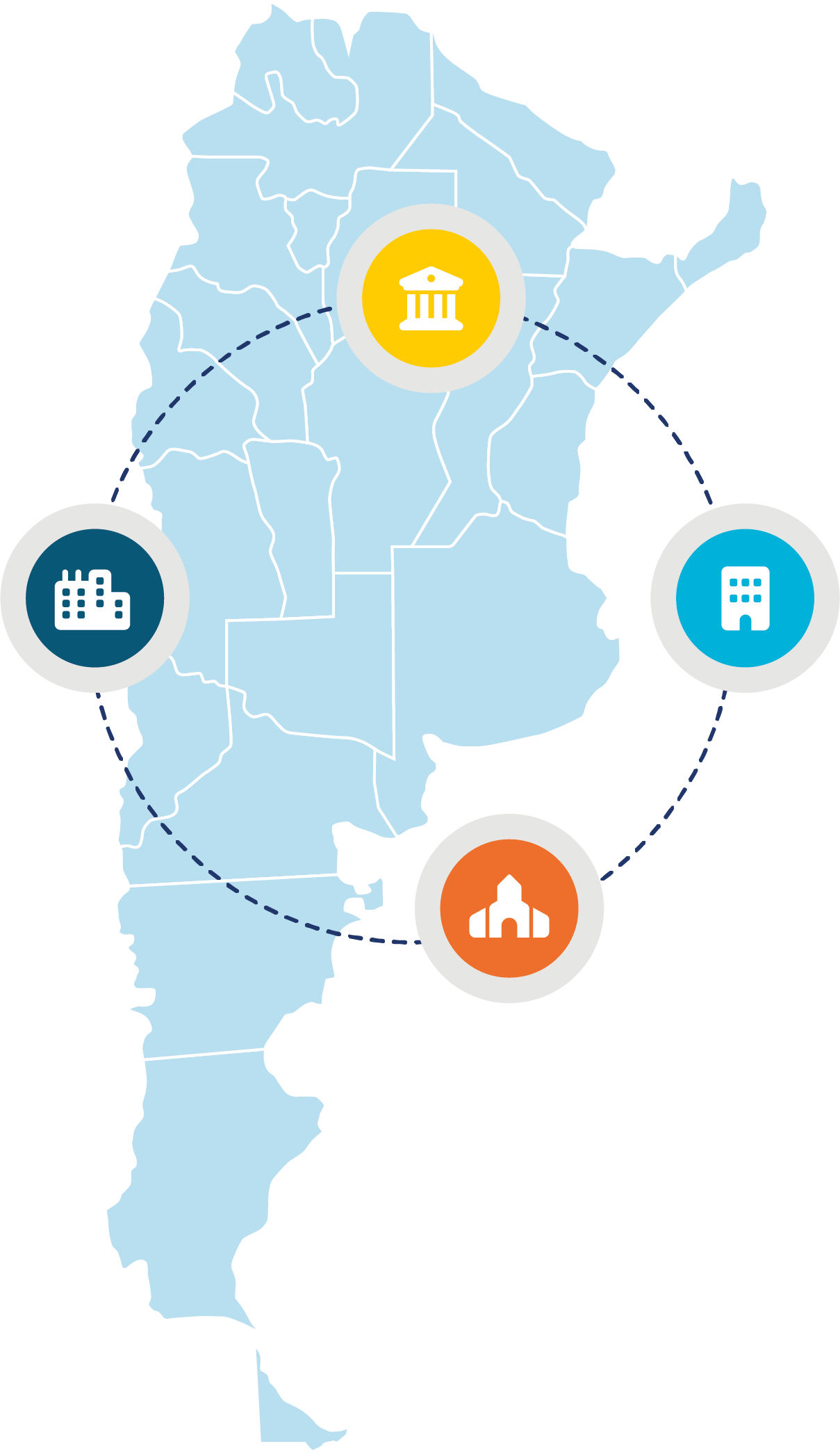 mapa argentina